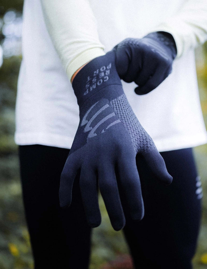 3D Thermo Gloves - Black