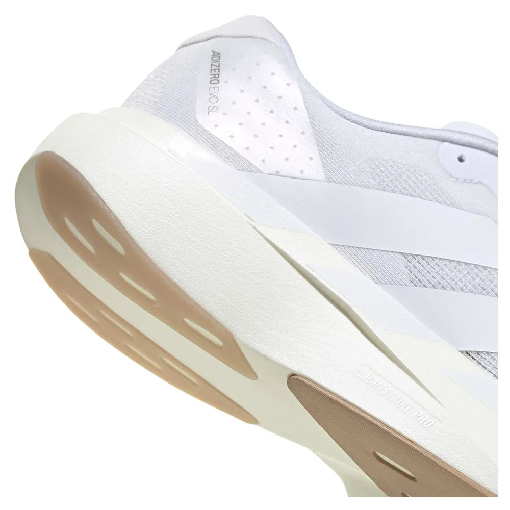 Adizero Evo SL M Cloud White / Cloud White / Warm Sandstone