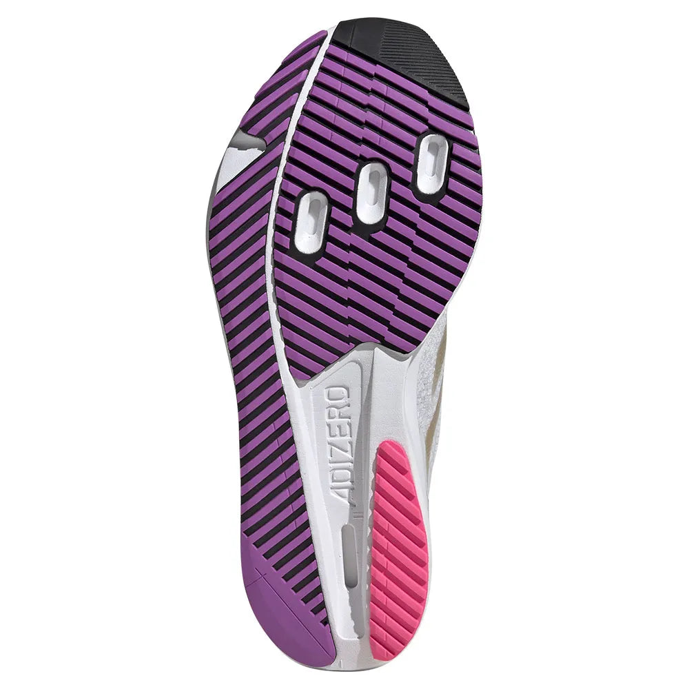 ADIZERO SL2 W Cloud White/ Gold Met/ Purple Brust
