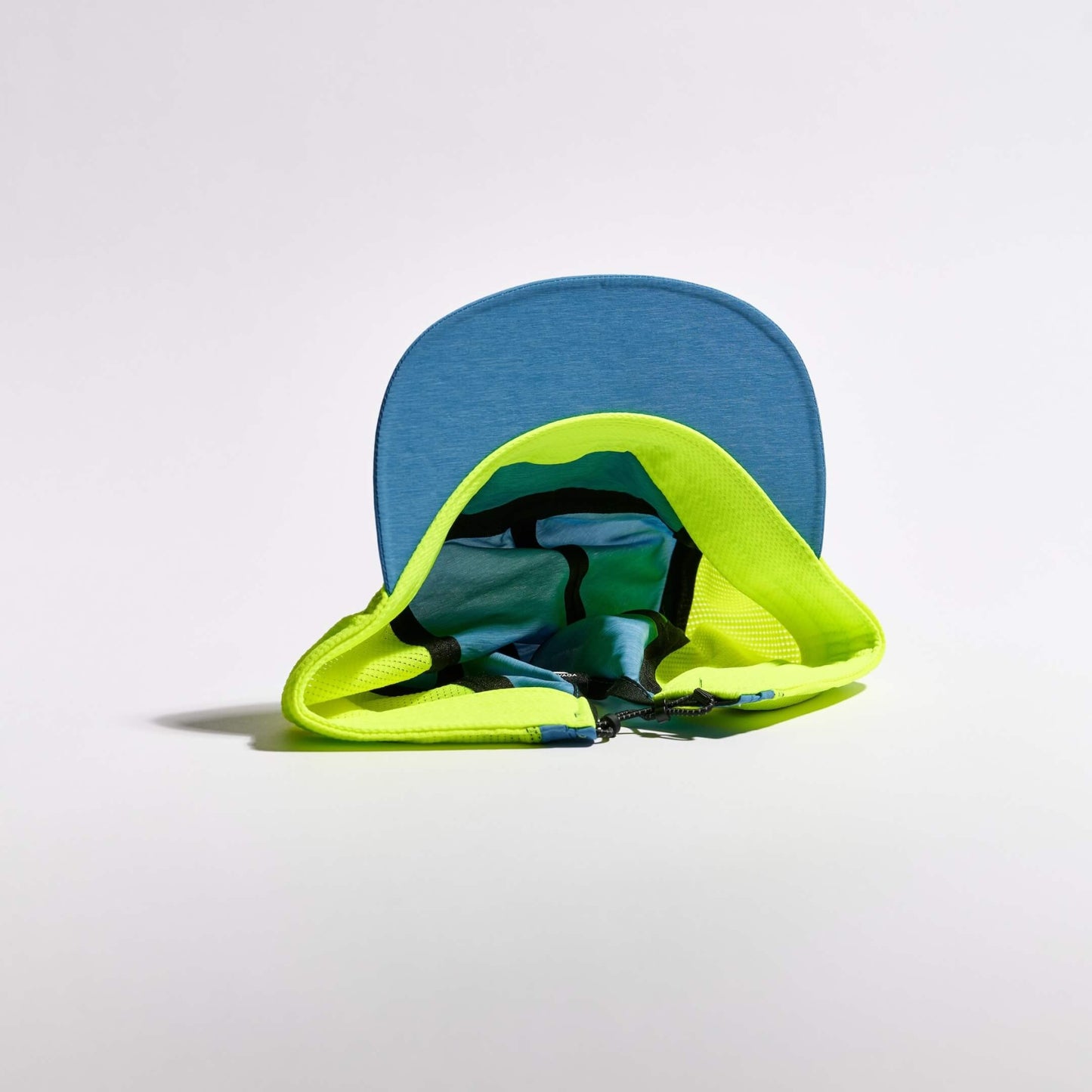Mesh Flex Cap - Teal / Neon Yellow