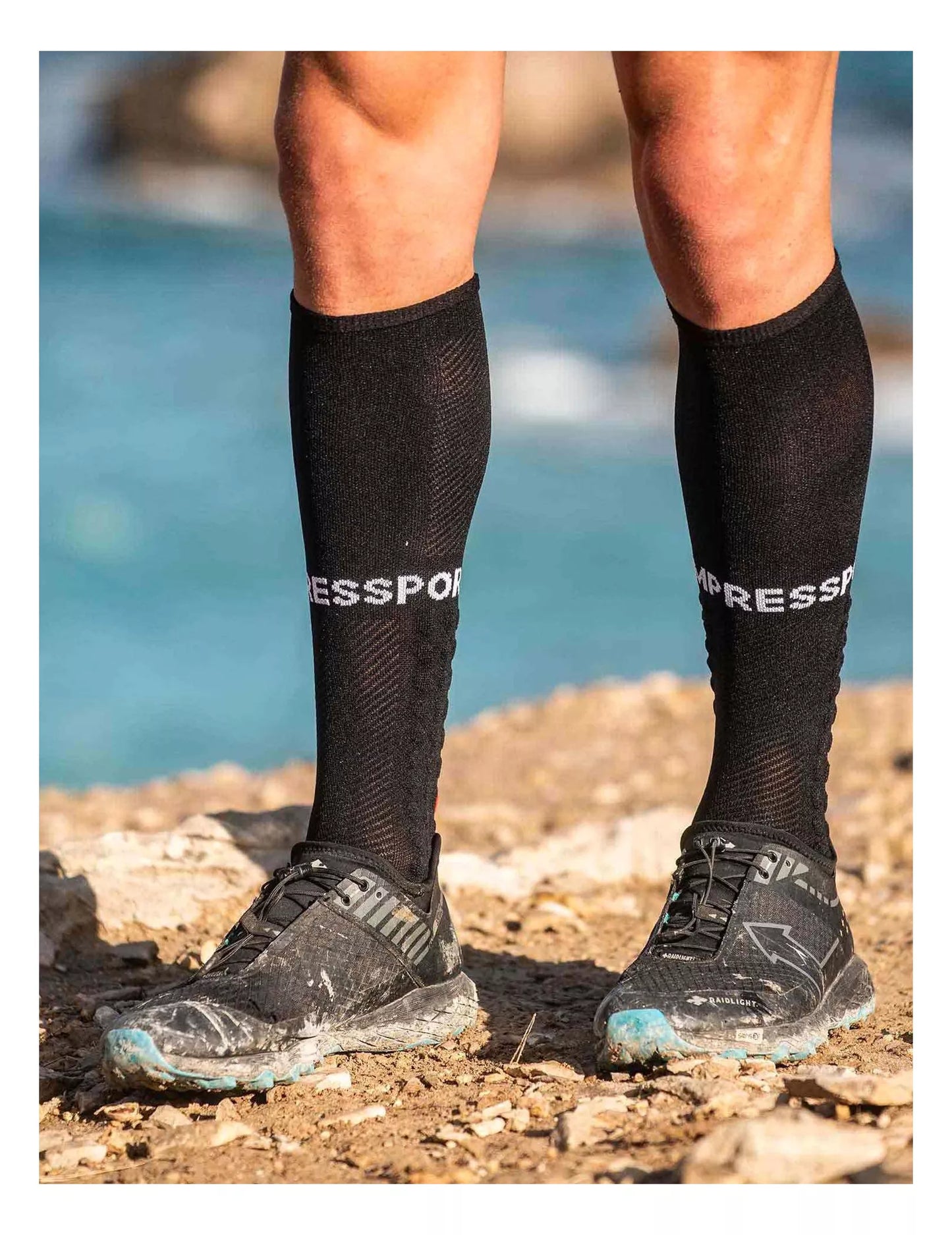 Full Socks Run - Black