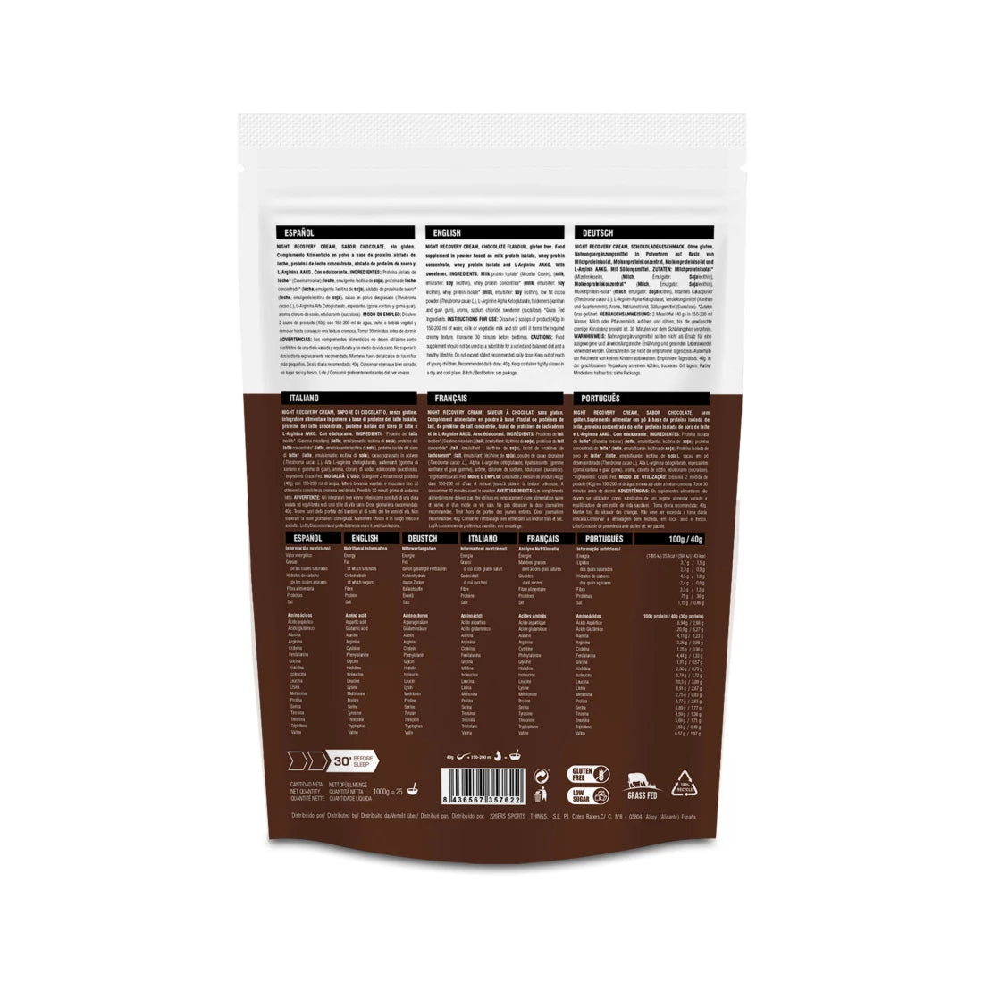 NIGHT RECOVERY CREAM 2.0 - 1Kg