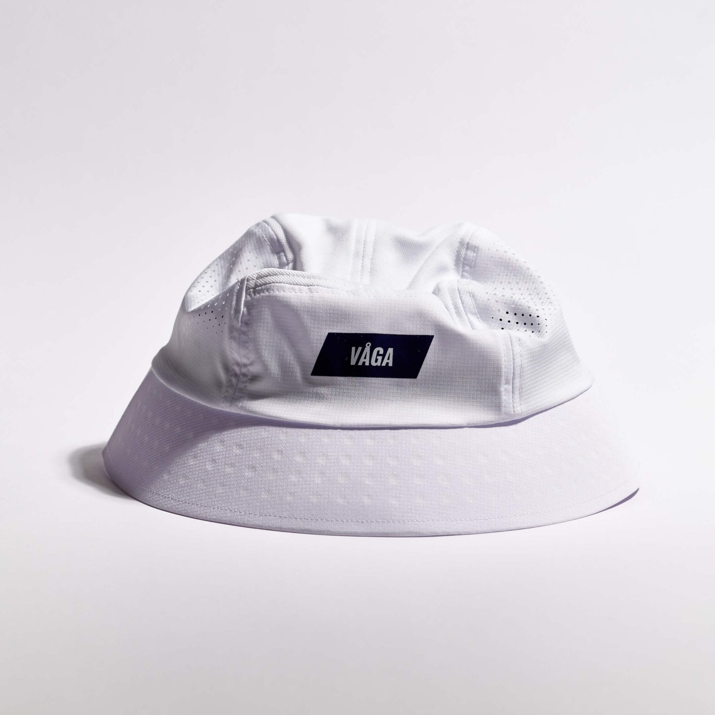 Feather Buck Hat - White