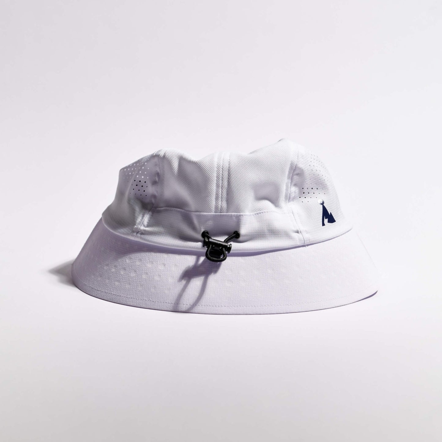 Feather Buck Hat - White