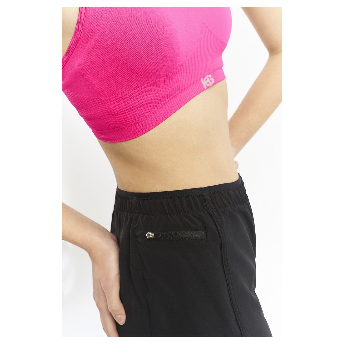 Naos Skirt With Compressive Short Pants Black