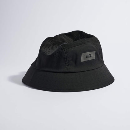 Feather Buck Hat - Black