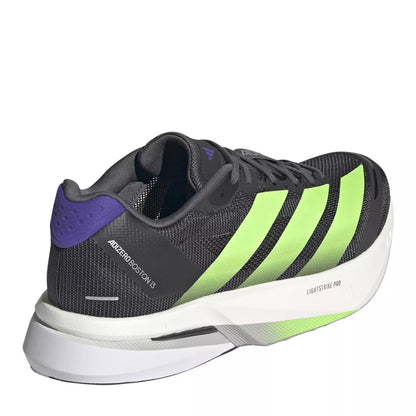 ADIZERO BOSTON 13 M CBLACK/LIMBUR/ENEINK
