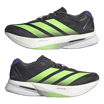 ADIZERO BOSTON 13 M CBLACK/LIMBUR/ENEINK