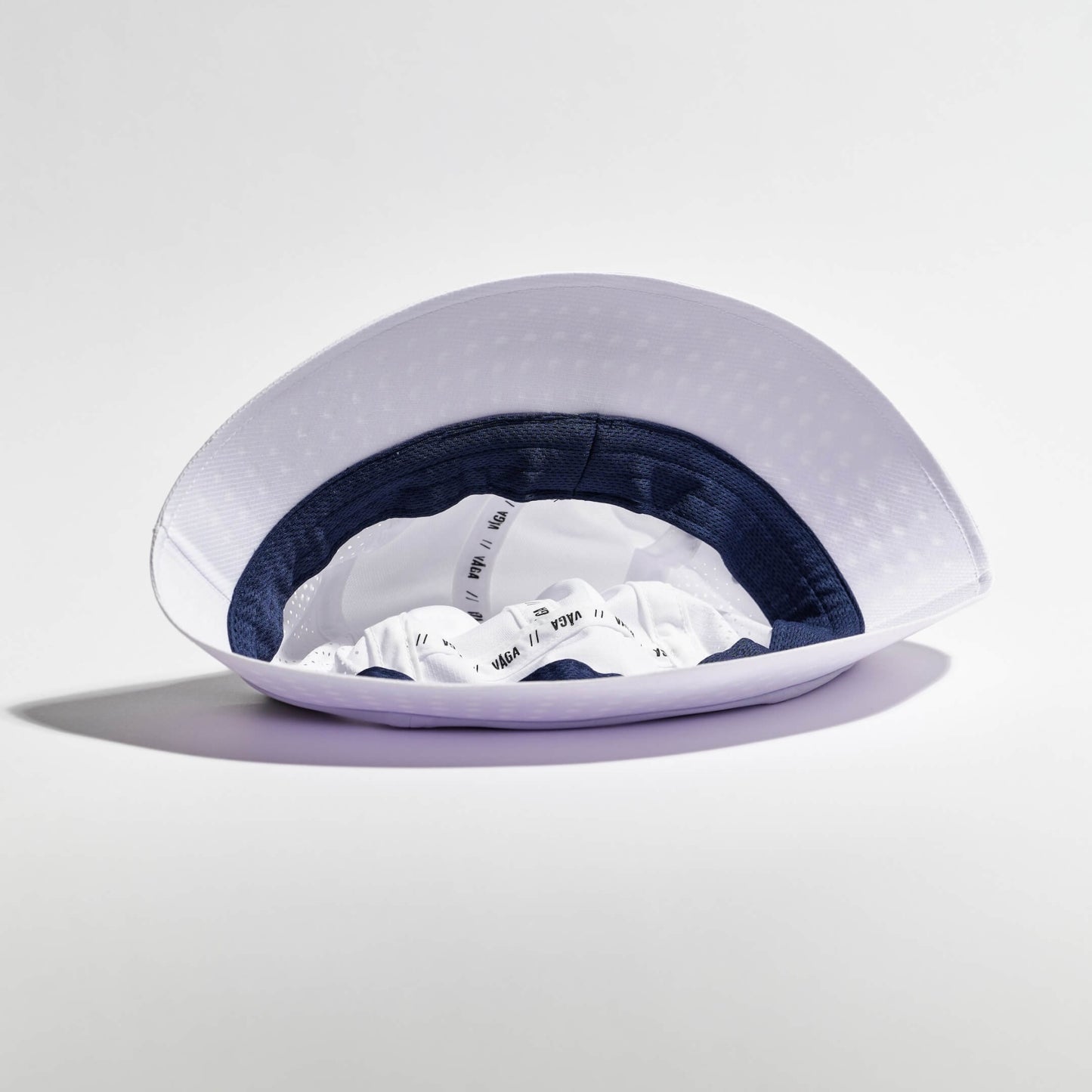 Feather Buck Hat - White
