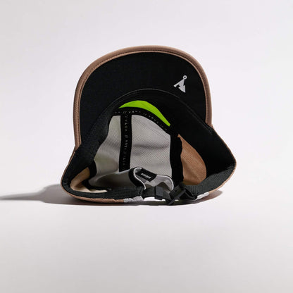 CLUB CAP - Taupe / Neon Yellow / Light Grey