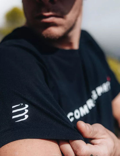 Training SS Logo Tshirt M - Black
