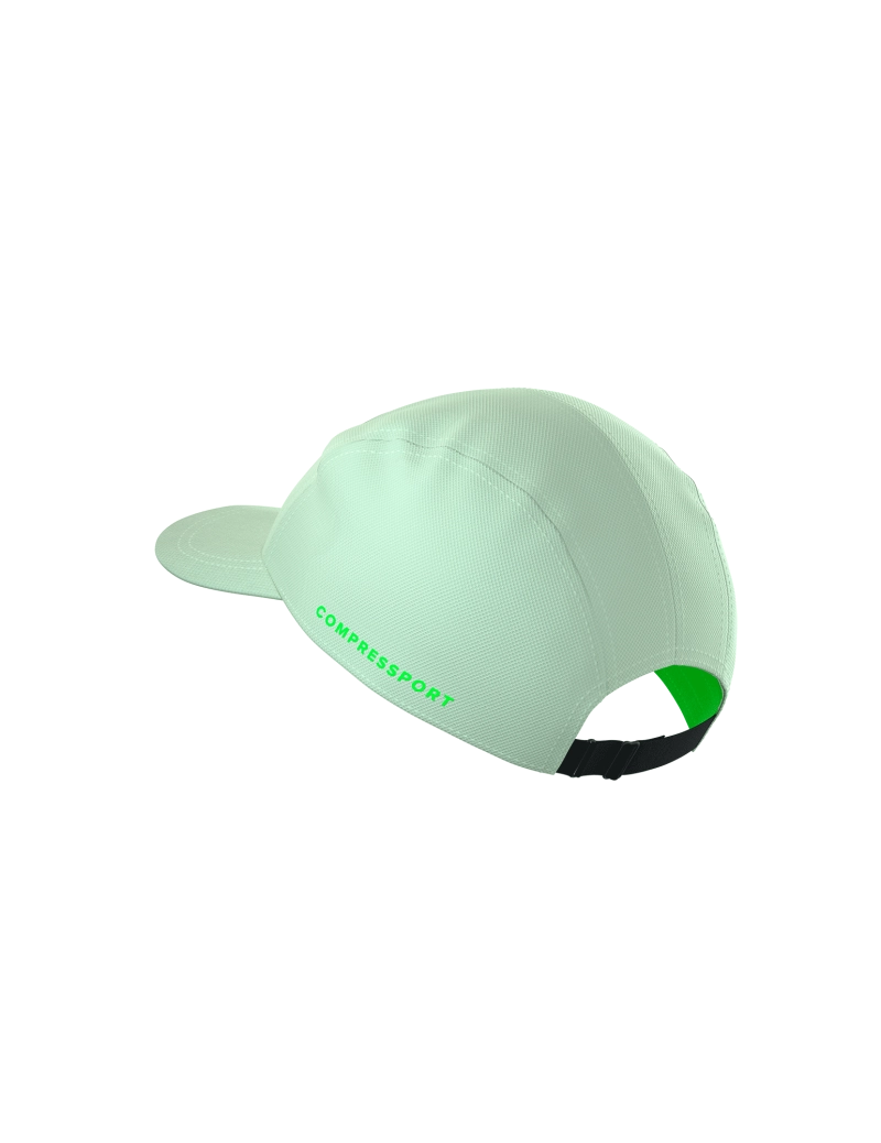 5 Panel Cap - Lime