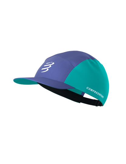 5 Panel Cap - Orient Blue/Pool Blue