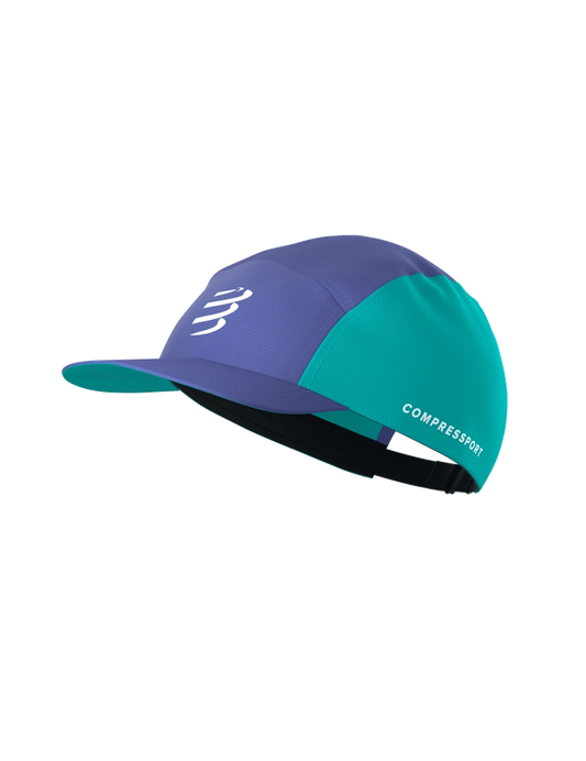 5 Panel Cap - Orient Blue/Pool Blue