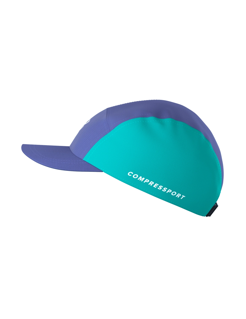 5 Panel Cap - Orient Blue/Pool Blue