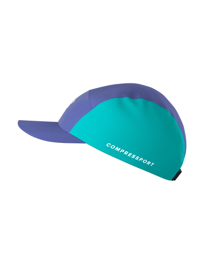 5 Panel Cap - Orient Blue/Pool Blue