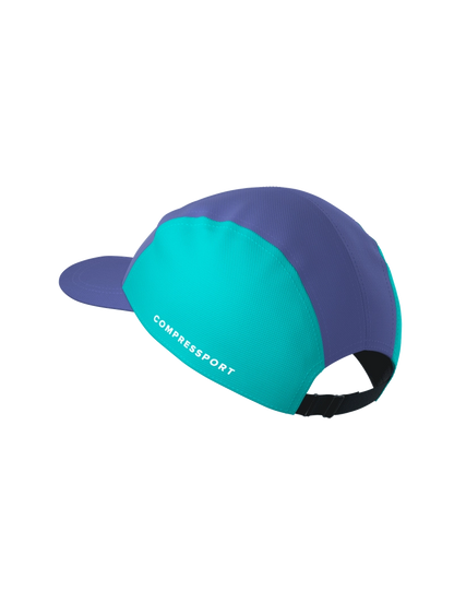 5 Panel Cap - Orient Blue/Pool Blue