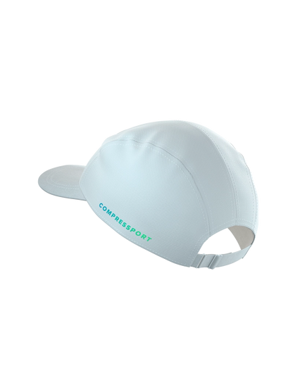 5 Panel Cap - Star / White/Blue-Green
