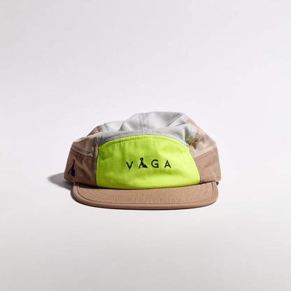 CLUB CAP - Taupe / Neon Yellow / Light Grey