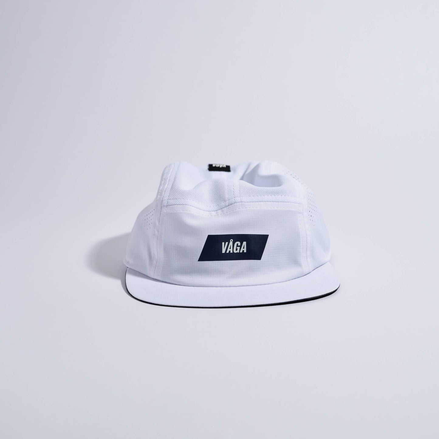 Feather Racing Cap - White