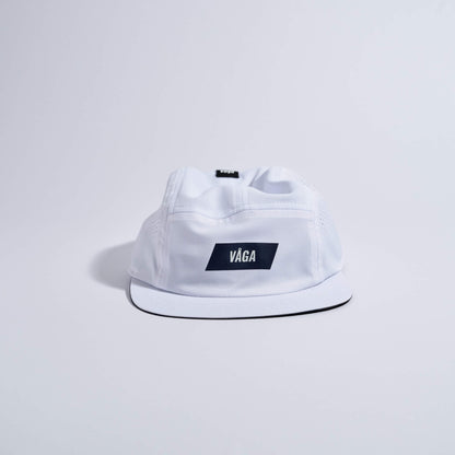 Feather Racing Cap - White