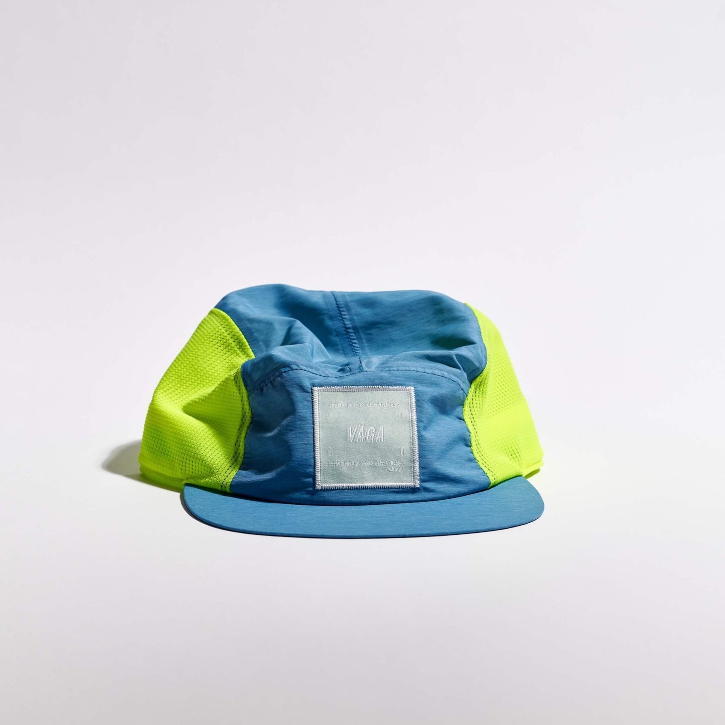Mesh Flex Cap - Teal / Neon Yellow