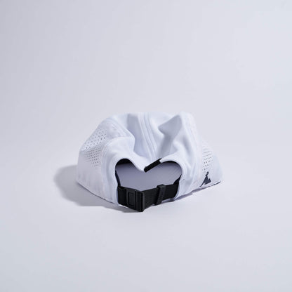 Feather Racing Cap - White