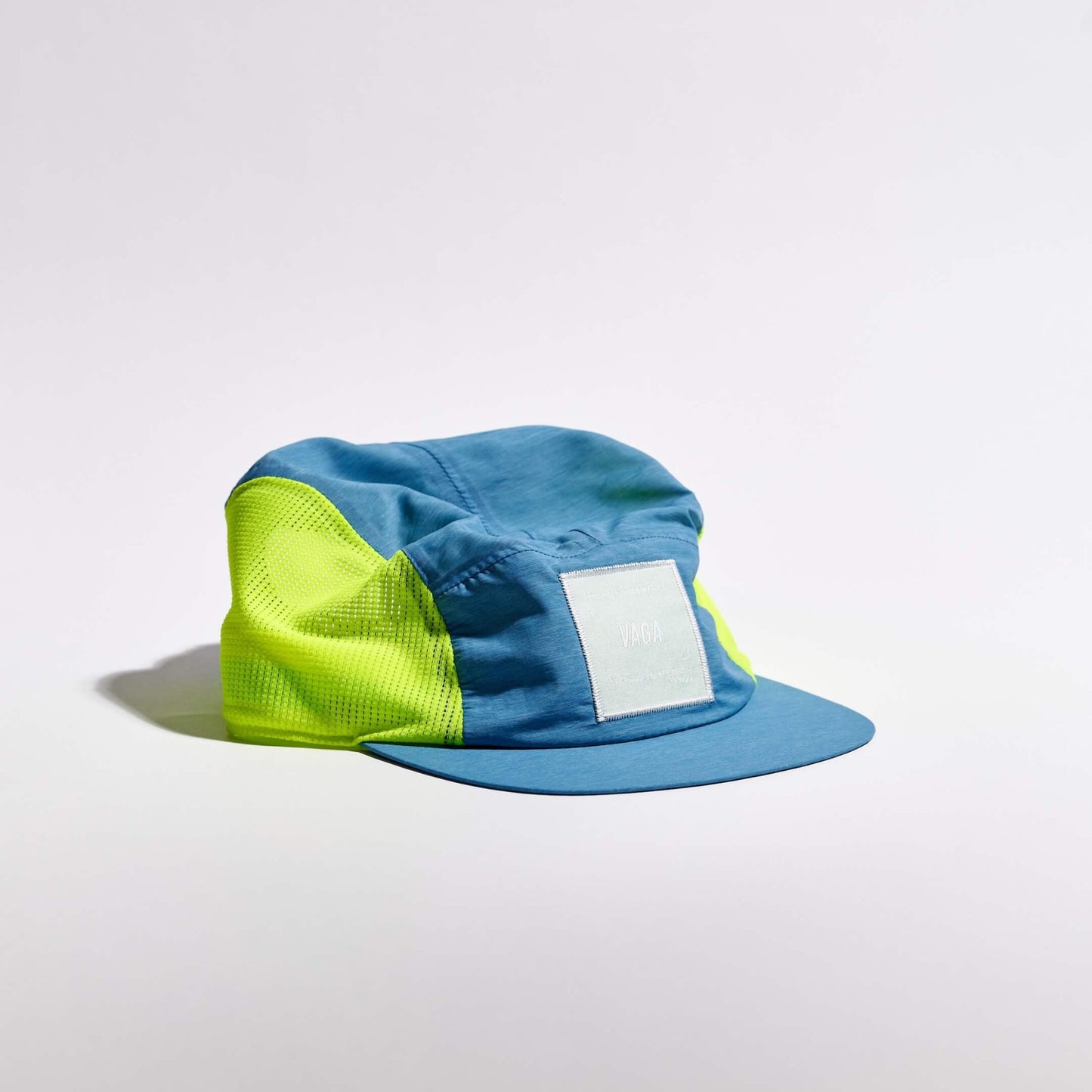 Mesh Flex Cap - Teal / Neon Yellow