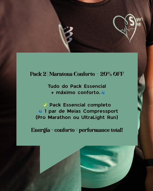 Pack 2 – Maratona Conforto | 20% Desconto