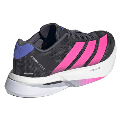 ADIZERO BOSTON 13 W Core Black / Lucid Pink / Cobalt Blue