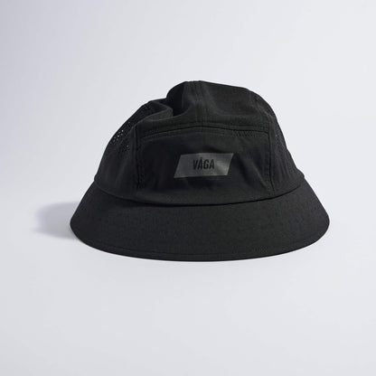 Feather Buck Hat - Black