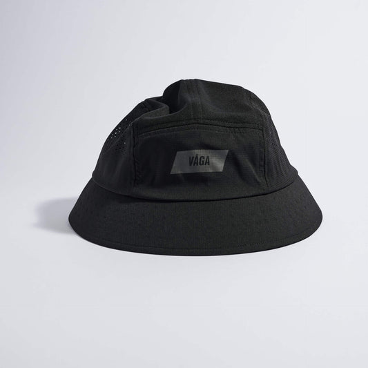 Feather Buck Hat - Black