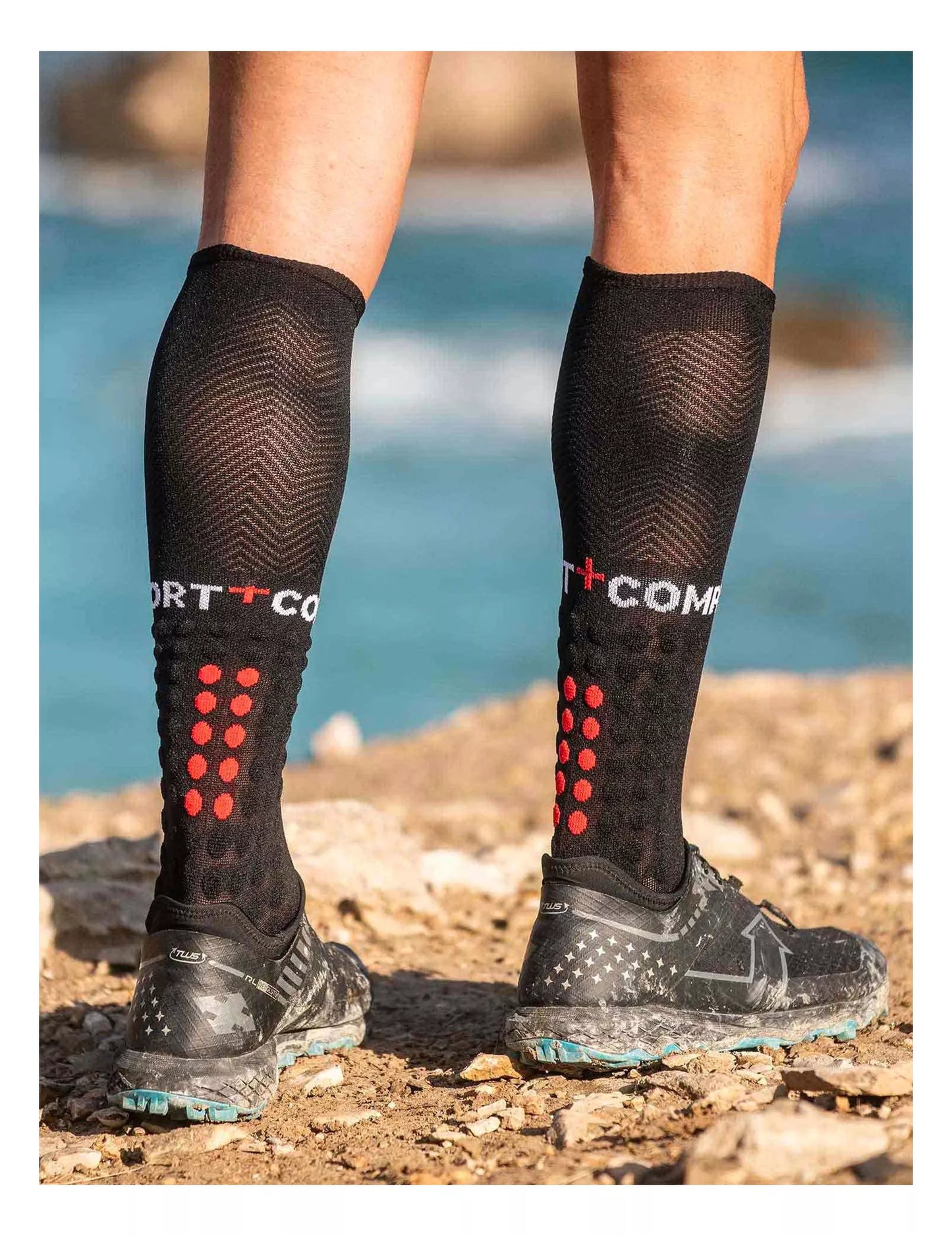 Full Socks Run - Black