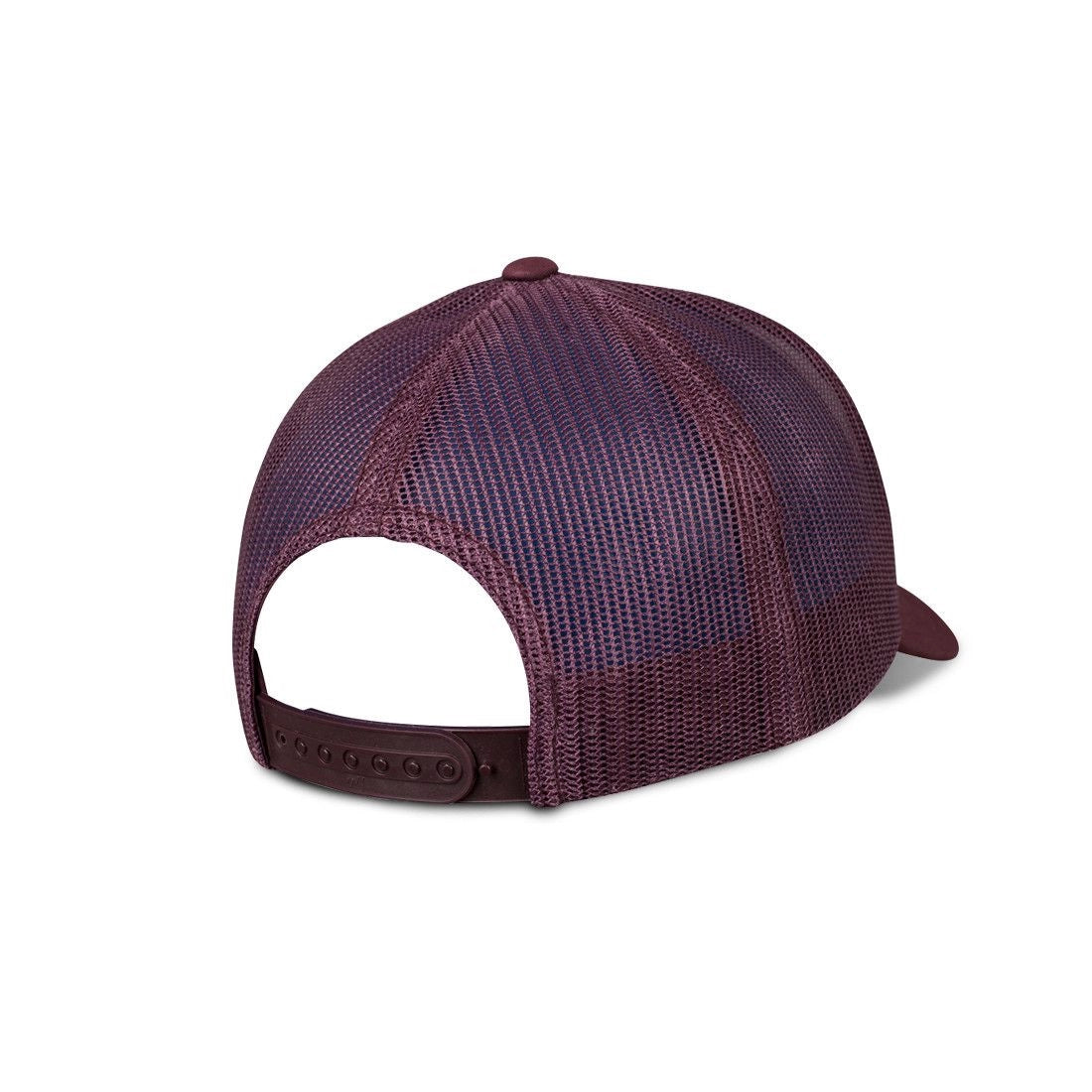 BONÉ RETRO TRUCKER - Bordeaux (Garnet) / Branco