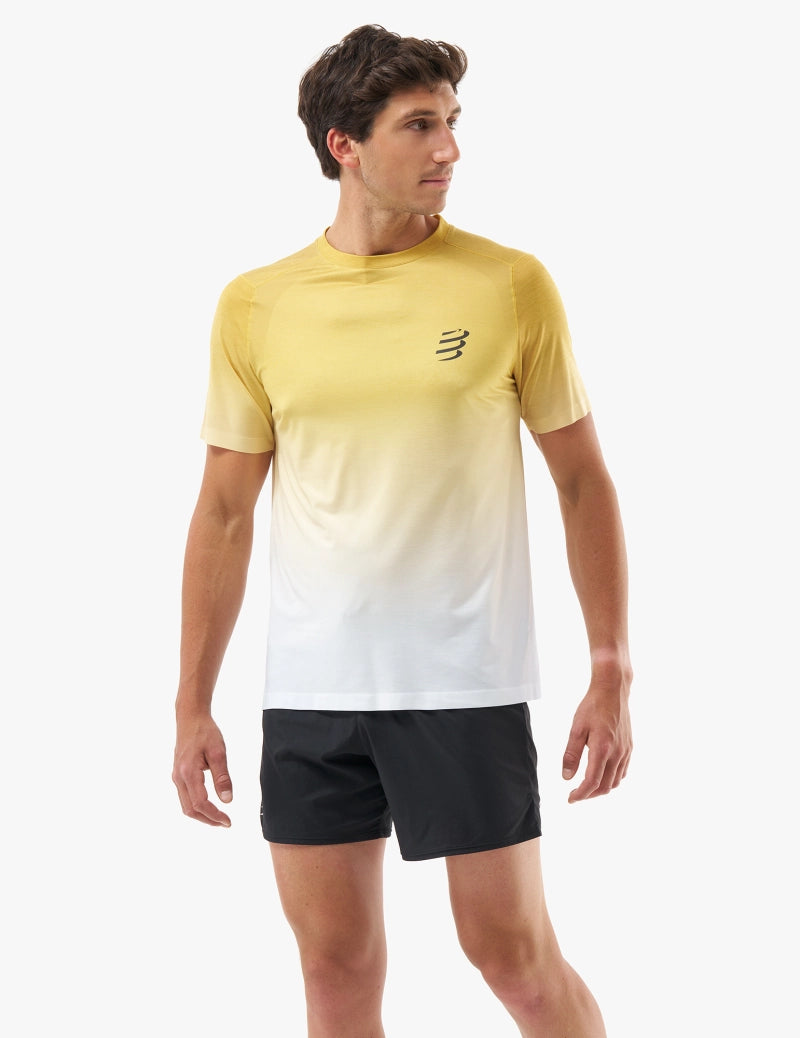 Performance Ss Tshirt M - Ceylon Yellow/Grey Dawn