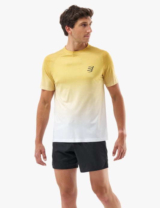 Performance Ss Tshirt M - Ceylon Yellow/Grey Dawn