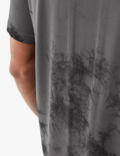 Performance SS Tshirt M - Eat My Dust! - Black Tie Dye