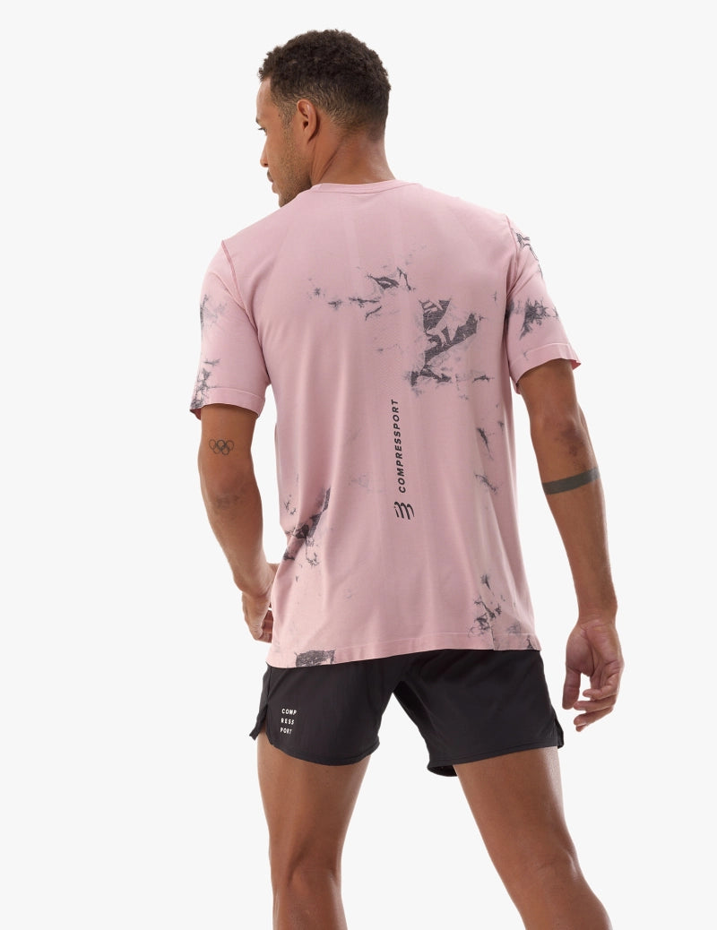 Performance SS Tshirt M - Eat My Dust! - Zephyr Tie Dye