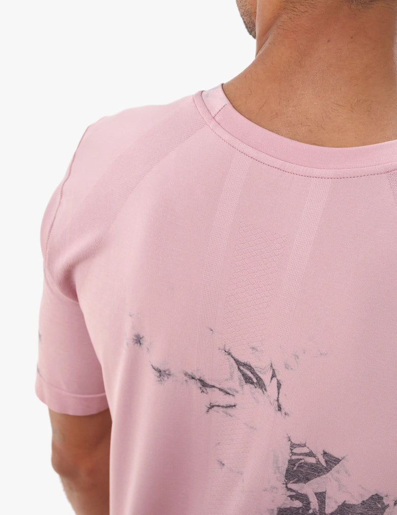 Performance SS Tshirt M - Eat My Dust! - Zephyr Tie Dye