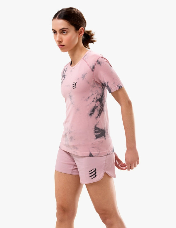 Performance SS Tshirt W - Eat My Dust! - Zephyr Tie Dye