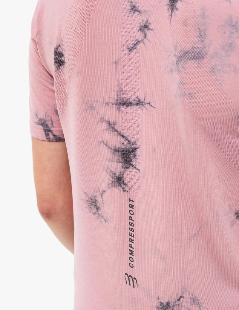 Performance SS Tshirt W - Eat My Dust! - Zephyr Tie Dye