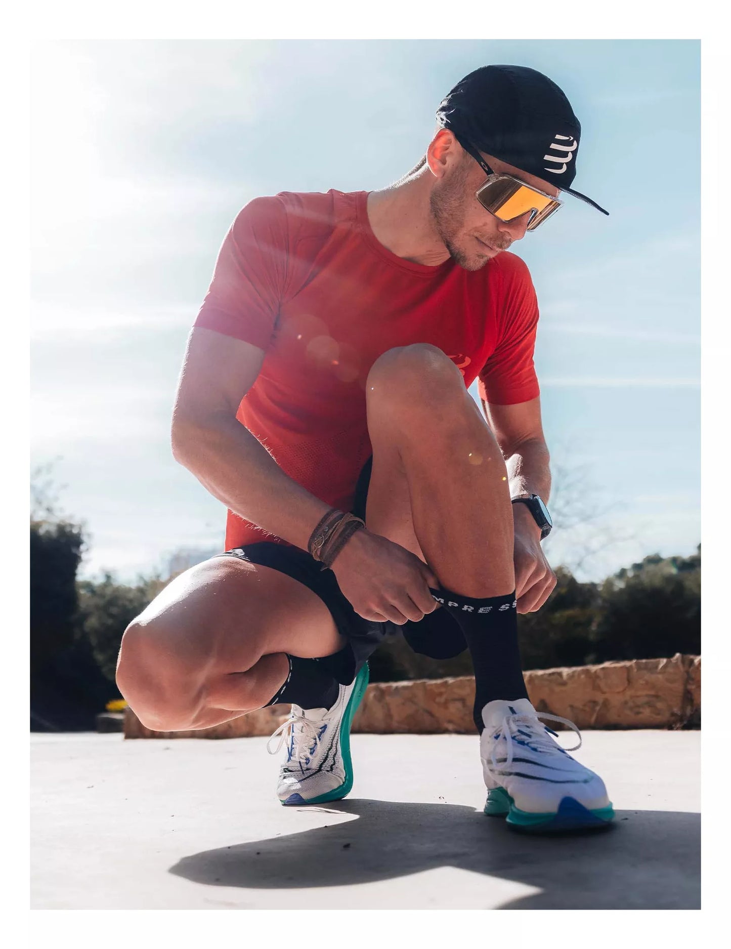 Pro Marathon Socks V2.0 - Black/White