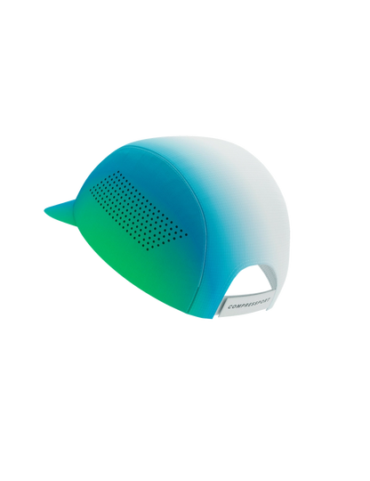 Pro Racing Cap - Star - White/BlueGreen