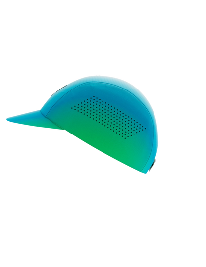 Pro Racing Cap - Star - White/BlueGreen