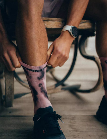 Pro Racing Socks v4.0 Run High -  Eat My Dust! Zephyr Tie Dye