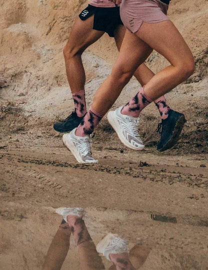 Pro Racing Socks v4.0 Run High -  Eat My Dust! Zephyr Tie Dye