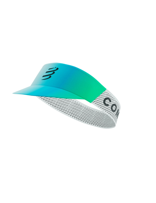 Pro Racing Visor - Star - White/Blue-Green