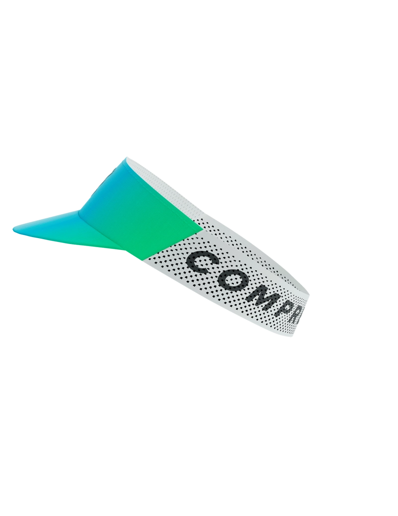 Pro Racing Visor - Star - White/Blue-Green