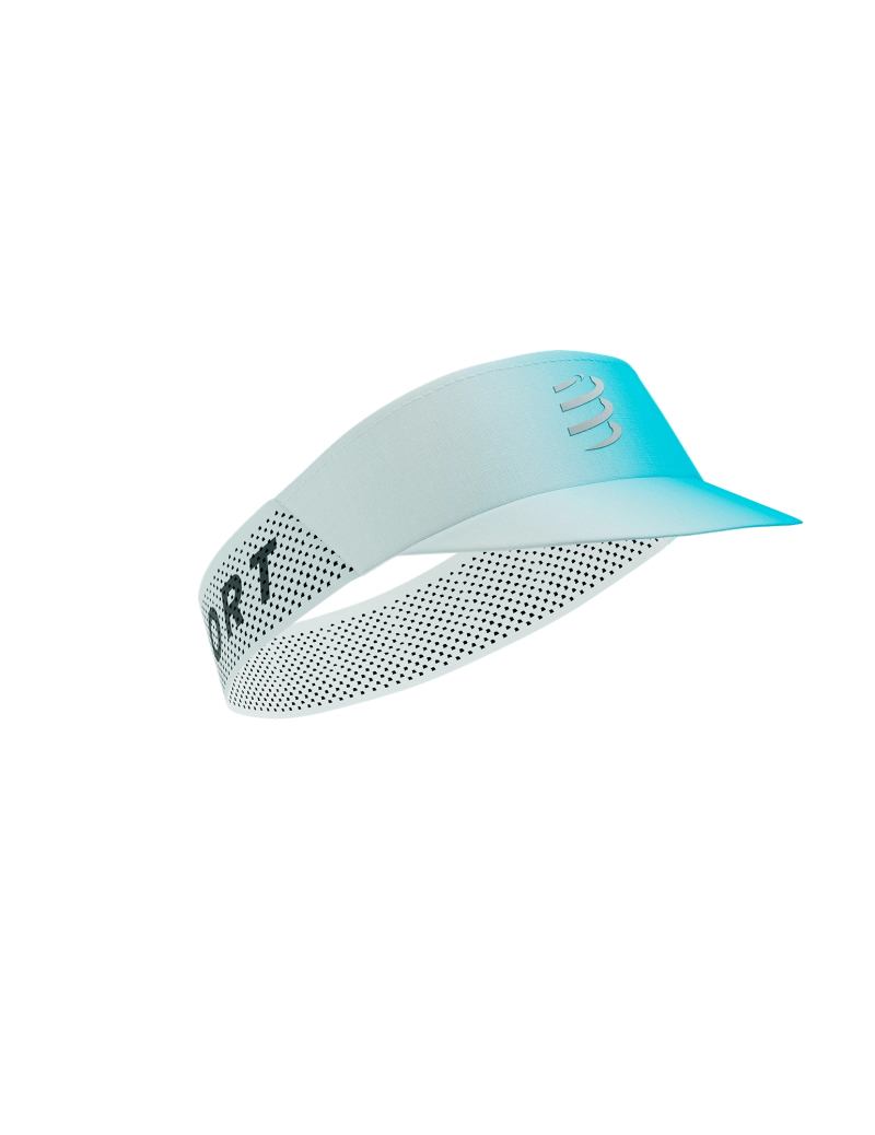 Pro Racing Visor - Star - White/Blue-Green