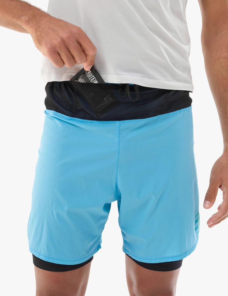 Trail Racing 2-In-1 Short - Norse Blue